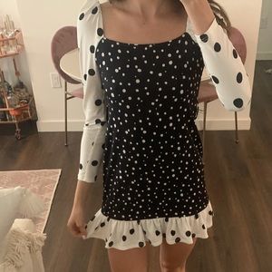 ASOS Polka Dot Part Dress